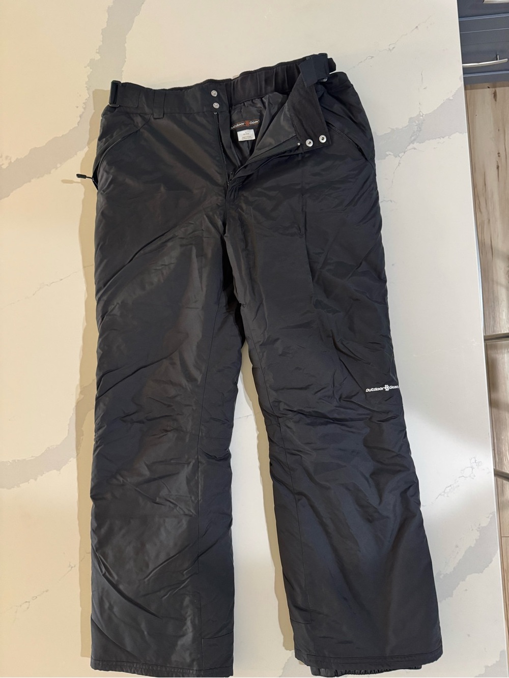 Men’s Size L Black Insulated Snow Pants by Outdoor Gear